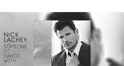 Desktop Screenshot of nicklachey.com